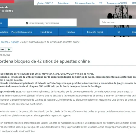 ¿Son legales los casinos online en Chile? Estado al 02/10/2026